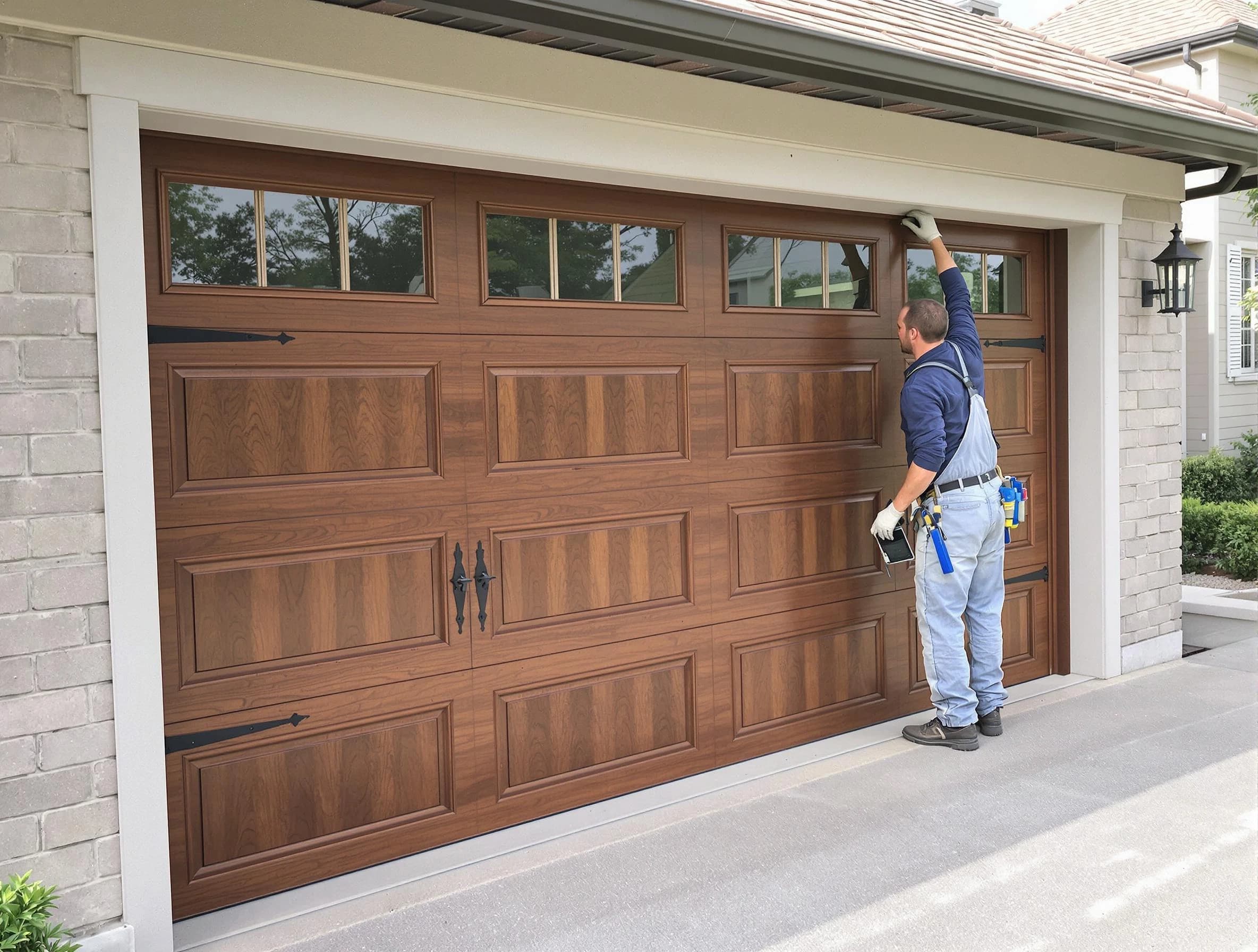 Custom garage door showcase by Irondale Garage Door Repair in Irondale
