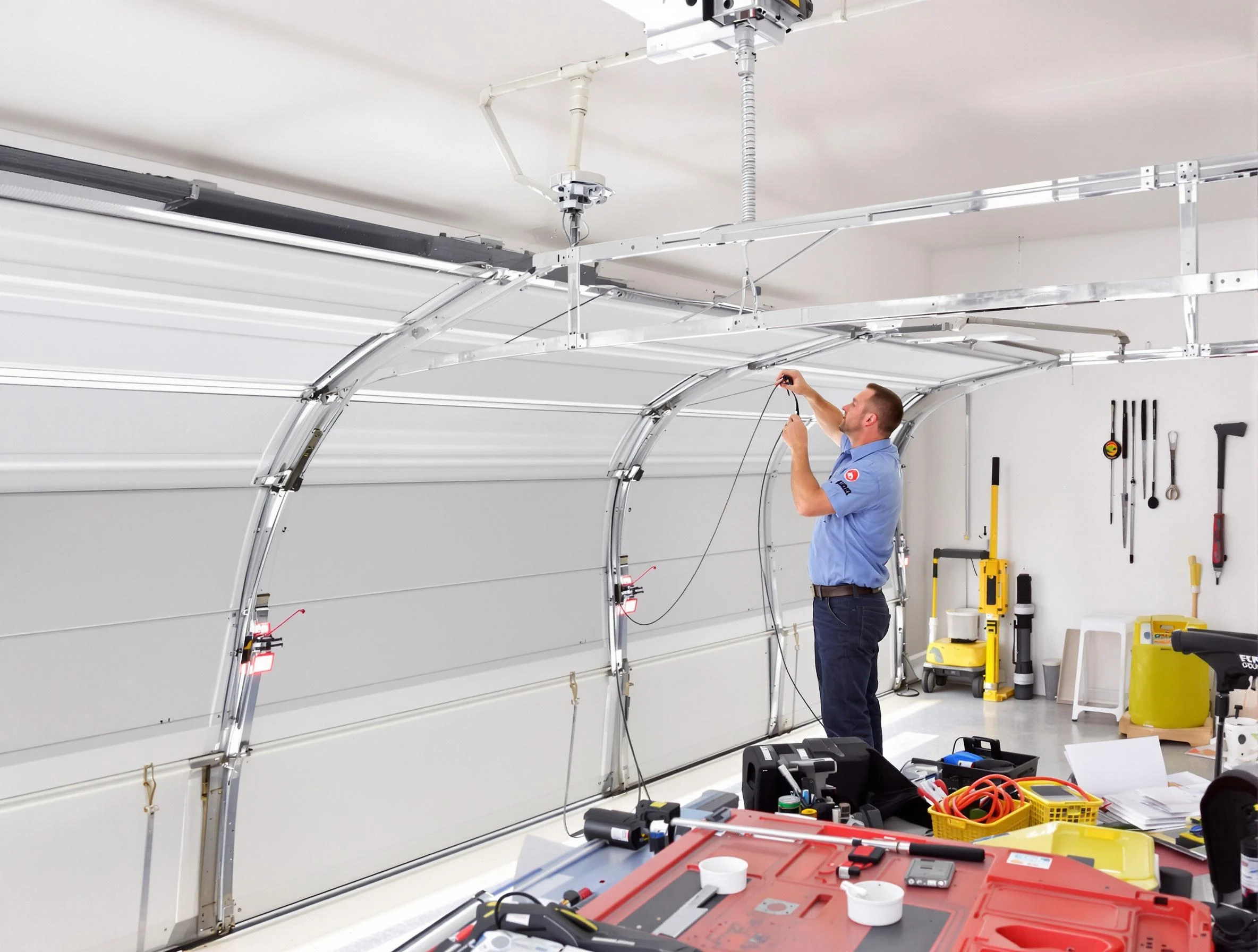 Garage door cable repair service by Irondale Garage Door Repair in Irondale
